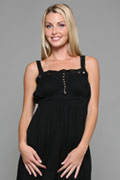 Da-Nang - Cotton Woven Dress in Black